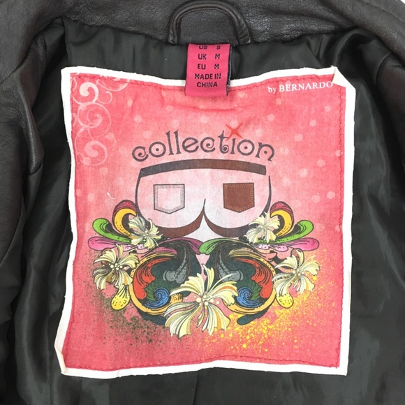 BERNARDO Brown Moto Jacket - Picture 5 of 8